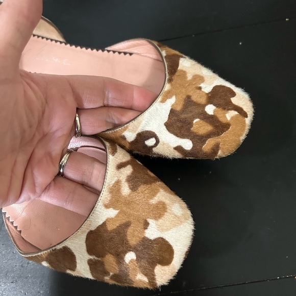 Daniel Barbara Calf Skin Camouflage Flats Size 9M - Picture 2 of 7